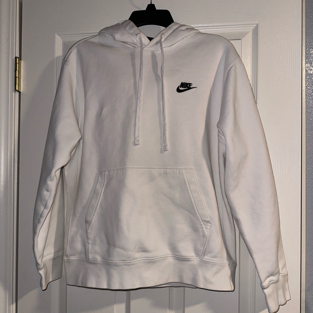 White Nike Hoodie